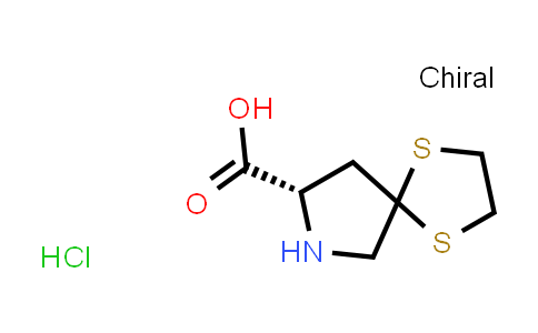 MC857102 | 83552-41-4 | (8S)-1,4-dithia-7-azaspiro[4.4]nonane-8-carboxylic acid;hydrochloride