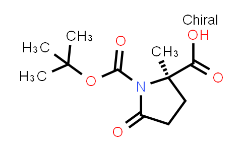 912445-02-4 | (2R)-1-tert-butoxycarbonyl-2-methyl-5-oxo-pyrrolidine-2-carboxylic acid