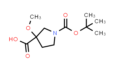 1784095-47-1 | 1-[(tert-butoxy)carbonyl]-3-methoxypyrrolidine-3-carboxylic acid