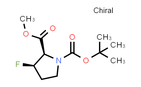 MC857125 | 330945-09-0 | O1-tert-butyl O2-methyl (2R,3R)-3-fluoropyrrolidine-1,2-dicarboxylate