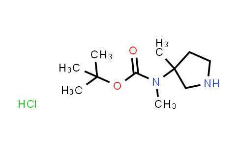 MC857131 | 2901102-01-8 | tert-butyl N-methyl-N-(3-methylpyrrolidin-3-yl)carbamate;hydrochloride