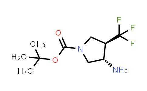 1609348-48-2 | tert-butyl trans-3-amino-4-(trifluoromethyl)pyrrolidine-1-carboxylate