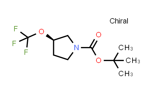 2382173-81-9 | tert-butyl (3R)-3-(trifluoromethoxy)pyrrolidine-1-carboxylate