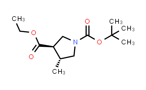 1895053-81-2 | trans-1-tert-butyl 3-ethyl 4-methylpyrrolidine-1,3-dicarboxylate