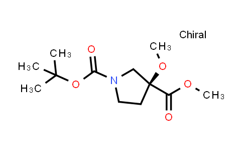 1184174-08-0 | O1-tert-butyl O3-methyl (3S)-3-methoxypyrrolidine-1,3-dicarboxylate
