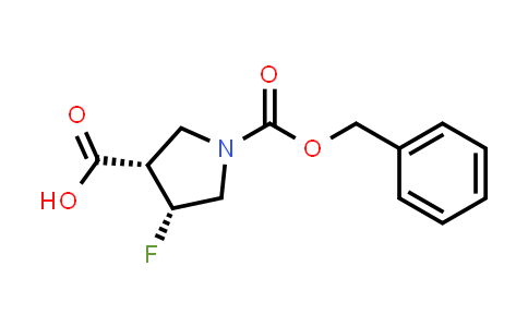 2454397-64-7 | cis-1-[(benzyloxy)carbonyl]-4-fluoropyrrolidine-3-carboxylic acid