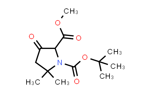 1426680-65-0 | 1-tert-butyl 2-methyl 5,5-dimethyl-3-oxopyrrolidine-1,2-dicarboxylate