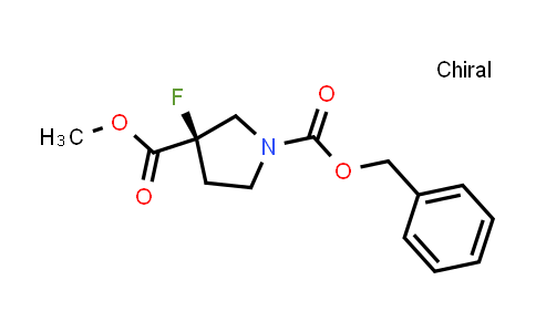 2940871-17-8 | O1-benzyl O3-methyl (3R)-3-fluoropyrrolidine-1,3-dicarboxylate