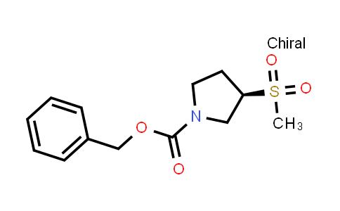 2102409-37-8 | 苯甲基 (3R)-3-甲磺酰吡咯烷-1-甲酸基酯
