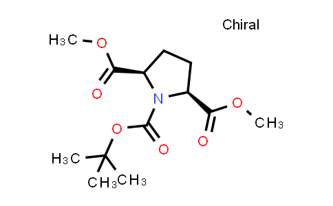116724-79-9 | O1-tert-butyl O2,O5-dimethyl cis-pyrrolidine-1,2,5-tricarboxylate