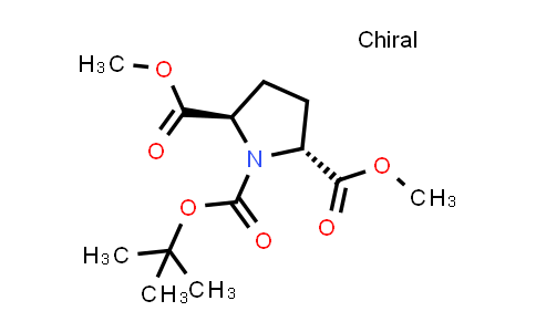 116724-76-6 | O1-tert-butyl O2,O5-dimethyl trans-pyrrolidine-1,2,5-tricarboxylate