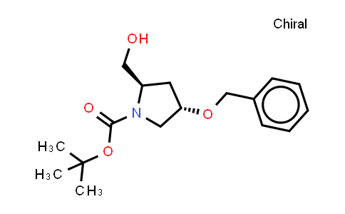 1800019-47-9 | tert-butyl (2R,4S)-4-benzyloxy-2-(hydroxymethyl)pyrrolidine-1-carboxylate