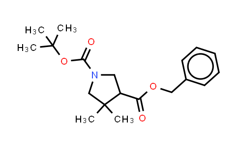 2816914-17-5 | O3-benzyl O1-tert-butyl 4,4-dimethylpyrrolidine-1,3-dicarboxylate