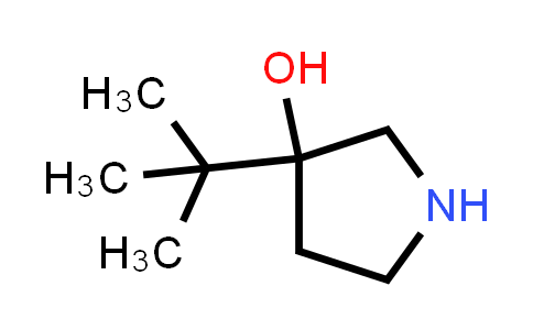 870068-97-6 | 3-tert-butylpyrrolidin-3-ol