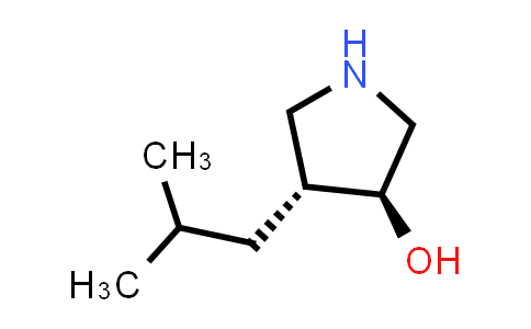 1242166-63-7 | trans-4-(2-methylpropyl)pyrrolidin-3-ol