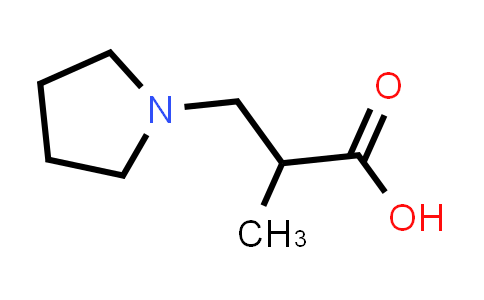875255-88-2 | 2-methyl-3-(pyrrolidin-1-yl)propanoic acid