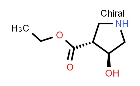 2253105-21-2 | ethyl (3R,4S)-4-hydroxypyrrolidine-3-carboxylate