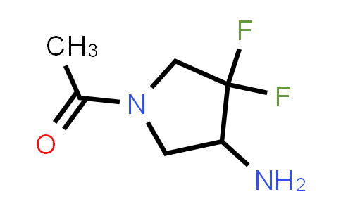 1781989-71-6 | 1-(4-氨基-3,3-二氟吡咯烷-1-基)乙酮