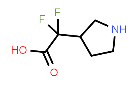 1780802-00-7 | 2,2-difluoro-2-(pyrrolidin-3-yl)acetic acid