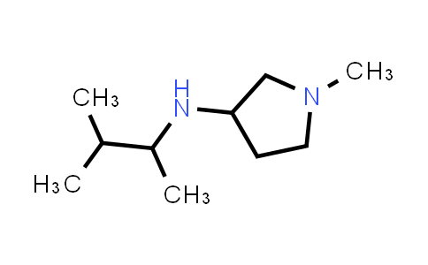 1250502-35-2 | 1-methyl-N-(3-methylbutan-2-yl)pyrrolidin-3-amine