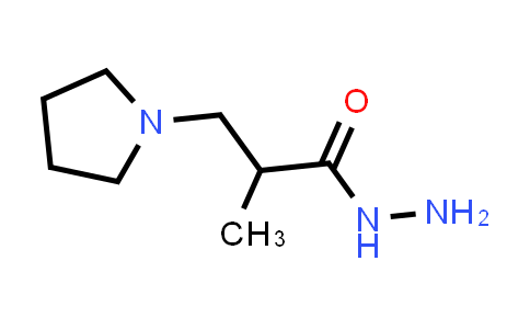 775314-81-3 | 2-methyl-3-(pyrrolidin-1-yl)propanehydrazide