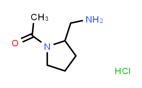 1384430-59-4 | 1-[2-(aminomethyl)pyrrolidin-1-yl]ethan-1-one hydrochloride