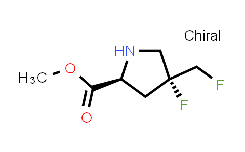 2497595-07-8 | methyl (2S,4R)-4-fluoro-4-(fluoromethyl)pyrrolidine-2-carboxylate