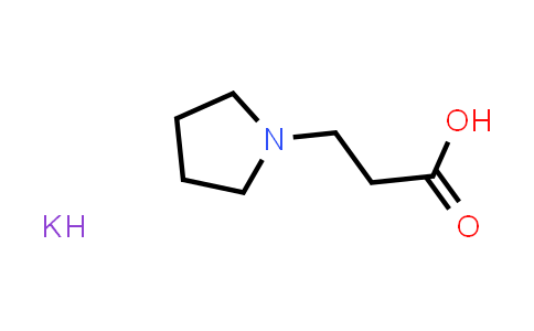 858234-31-8 | potassium salt;3-pyrrolidin-1-ylpropanoic acid