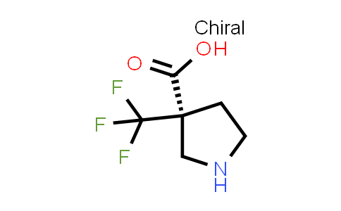 1334160-80-3 | (3S)-3-(trifluoromethyl)pyrrolidine-3-carboxylic acid