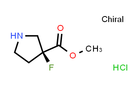 2306248-84-8 | methyl (3S)-3-fluoropyrrolidine-3-carboxylate;hydrochloride