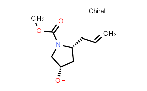 2580984-53-6 | methyl (2R,4S)-2-allyl-4-hydroxy-pyrrolidine-1-carboxylate