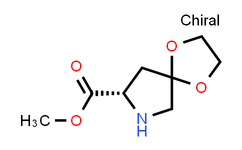 MC857778 | 66682-58-4 | methyl (8S)-1,4-dioxa-7-azaspiro[4.4]nonane-8-carboxylate