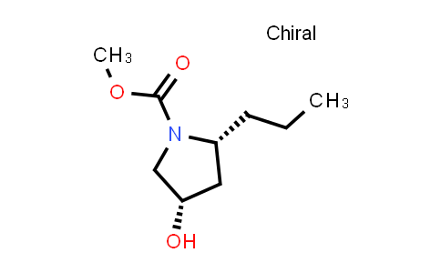 2580984-48-9 | methyl (2R,4S)-4-hydroxy-2-propyl-pyrrolidine-1-carboxylate