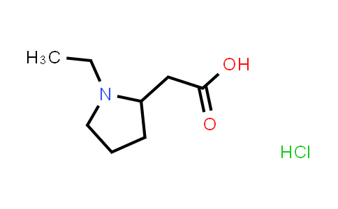 42791-85-5 | 2-(1-ethylpyrrolidin-2-yl)acetic acid;hydrochloride