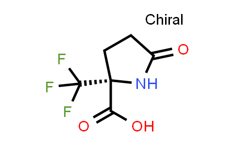 CAS No. 1153474-68-0, (2R)-5-oxo-2-(trifluoromethyl)pyrrolidine-2-carboxylic acid