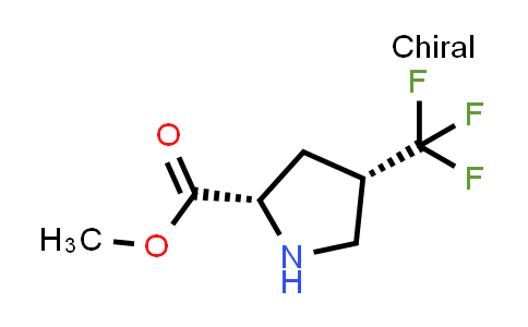 1860943-65-2 | methyl (2S,4S)-4-(trifluoromethyl)pyrrolidine-2-carboxylate