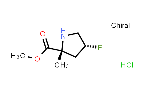 MC857864 | 2306255-15-0 | methyl (2R,4R)-4-fluoro-2-methyl-pyrrolidine-2-carboxylate;hydrochloride