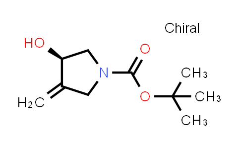 2215841-42-0 | tert-butyl (3R)-3-hydroxy-4-methylene-pyrrolidine-1-carboxylate