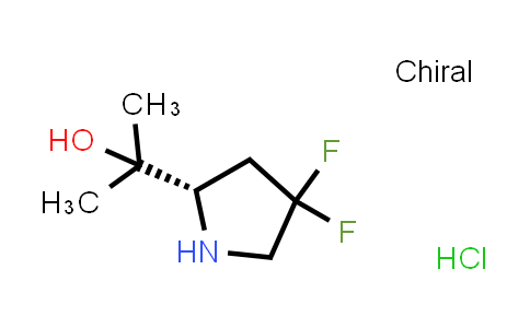 2445749-80-2 | 2-[(2S)-4,4-difluoropyrrolidin-2-yl]propan-2-ol;hydrochloride