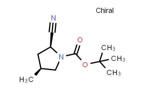 1233365-37-1 | tert-butyl (2S,4S)-2-cyano-4-methyl-pyrrolidine-1-carboxylate
