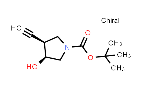 2586078-66-0 | tert-butyl (3S,4S)-3-ethynyl-4-hydroxy-pyrrolidine-1-carboxylate