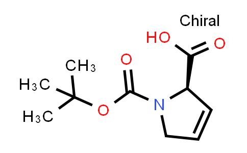 58617-29-1 | (2R)-1-tert-butoxycarbonyl-2,5-dihydropyrrole-2-carboxylic acid