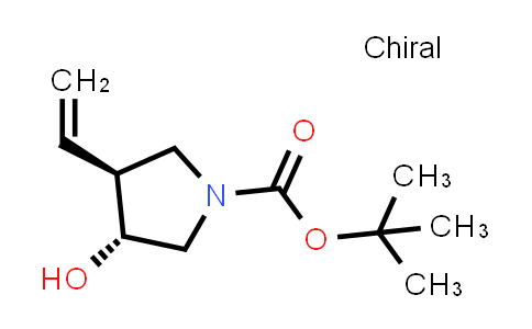 1932347-11-9 | tert-butyl (3R,4S)-3-hydroxy-4-vinyl-pyrrolidine-1-carboxylate