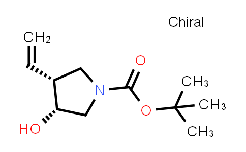 MC857989 | 2586078-60-4 | tert-butyl cis-3-hydroxy-4-vinyl-pyrrolidine-1-carboxylate