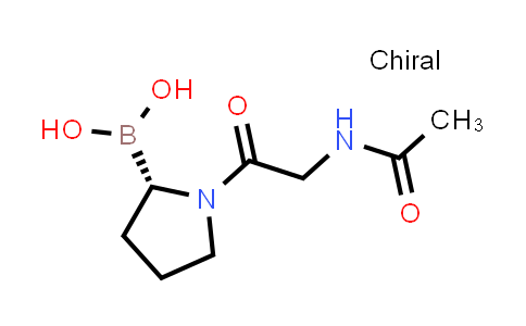 886992-99-0 | [(2S)-1-(2-acetamidoacetyl)pyrrolidin-2-yl]boronic acid