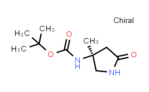 1505517-12-3 | tert-butyl N-[(3S)-3-methyl-5-oxopyrrolidin-3-yl]carbamate