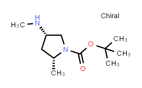 MC858006 | 2920240-23-7 | tert-butyl (2R,4S)-2-methyl-4-(methylamino)pyrrolidine-1-carboxylate