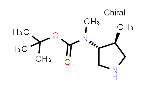 174727-01-6 | tert-butyl N-methyl-N-[(3R,4S)-4-methylpyrrolidin-3-yl]carbamate