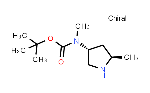 2227198-44-7 | tert-butyl N-methyl-N-[(3R,5R)-5-methylpyrrolidin-3-yl]carbamate