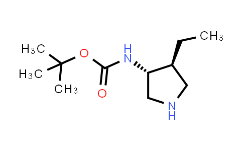 201228-23-1 | trans-tert-butyl N-4-ethylpyrrolidin-3-yl]carbamate